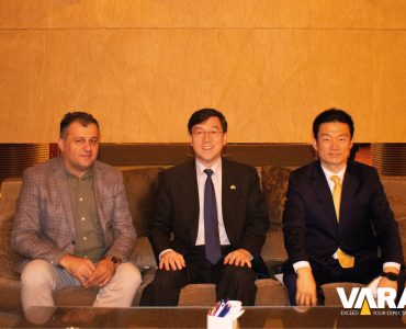 Meeting of the CEO of Vara with His Excellency the Ambassador and His Excellency the Consul of the Republic of South Korea in Iraq.